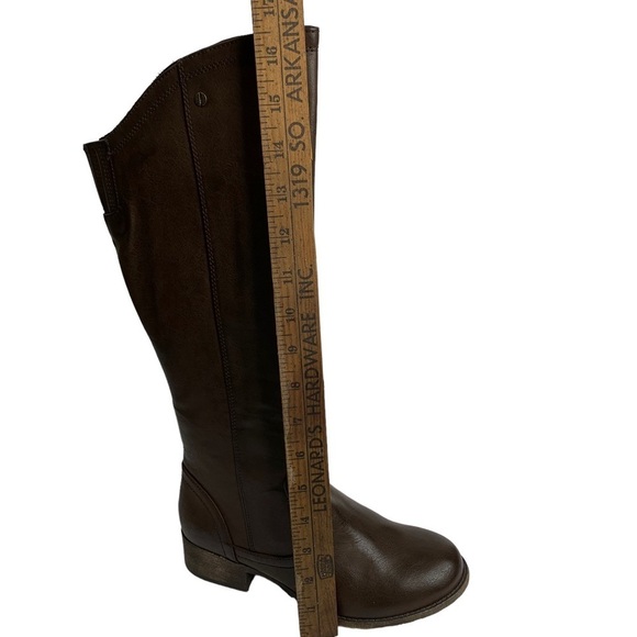 The Buckle Dante Distressed Brown Vegan Leather Knee Boots Size 6 New with Tags - Picture 7 of 11